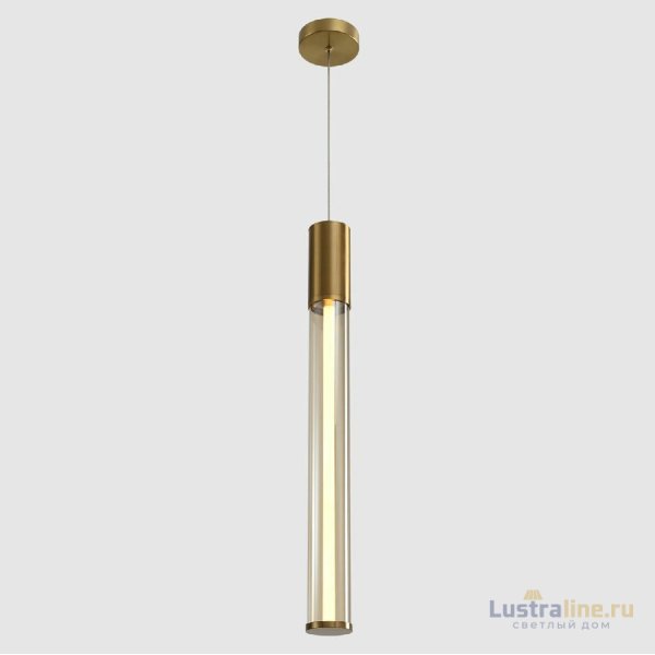 Подвесной светильник Crystal Lux LINEUP SP11W LED BRASS