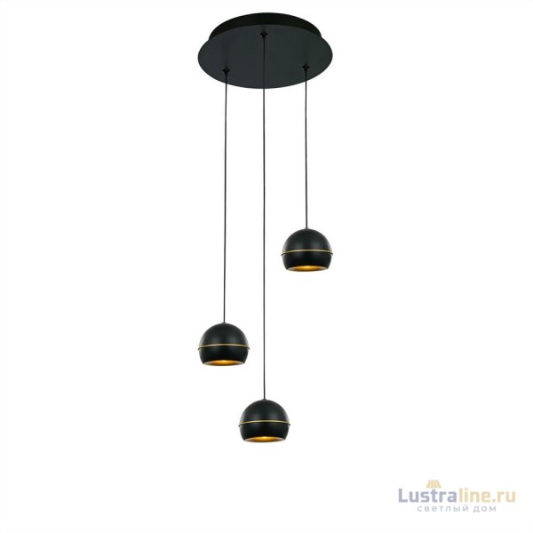 Подвесной светильник DeLight Collection MD21001034-3A black/gold Подвесной светильник DeLight Collection MD21001034-3A black/gold