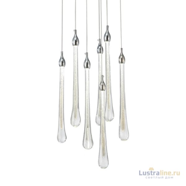 Подвесной светильник Delight Collection Teardrop OM801670-7-CH Подвесной светильник Delight Collection Teardrop OM801670-7-CH