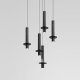 Подвесной светильник iLamp Lofty 10704P/1-D150 BK-GR