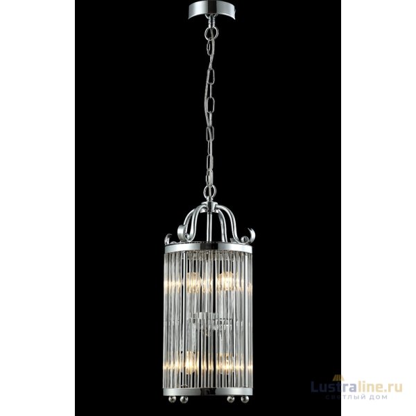 Подвесной светильник Crystal Lux Tadeo TADEO SP4 D200 CHROME/TRANSPARENTE