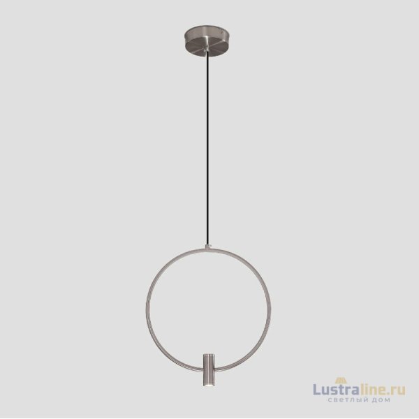 Подвесной светильник Eurosvet Layla 50257/1 LED никель a065625 Подвесной светильник Eurosvet Layla 50257/1 LED никель a065625