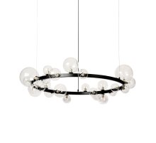 Подвесной светильник Delight Collection Art Deco Bubble 8828P/L black/clear