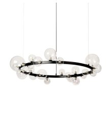 Подвесной светильник Delight Collection Art Deco Bubble 8828P/L black/clear