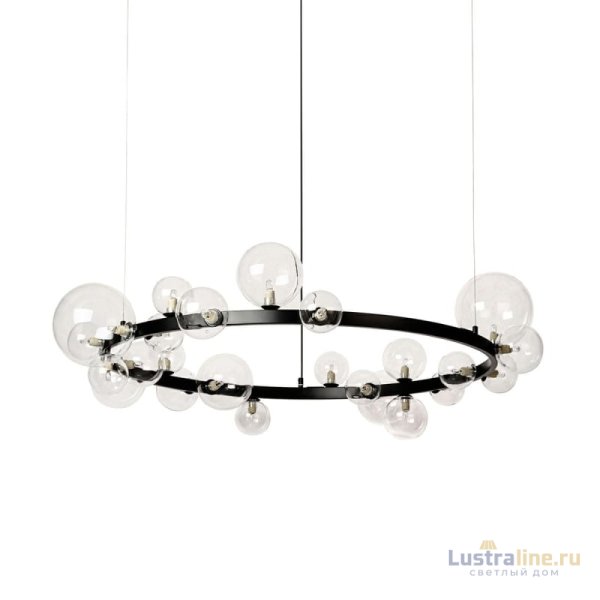 Подвесной светильник Delight Collection Art Deco Bubble 8828P/L black/clear