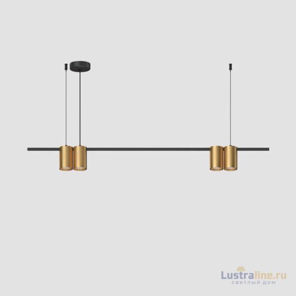 Подвесной светильник Denkirs Orbit DK4061-BK+SG