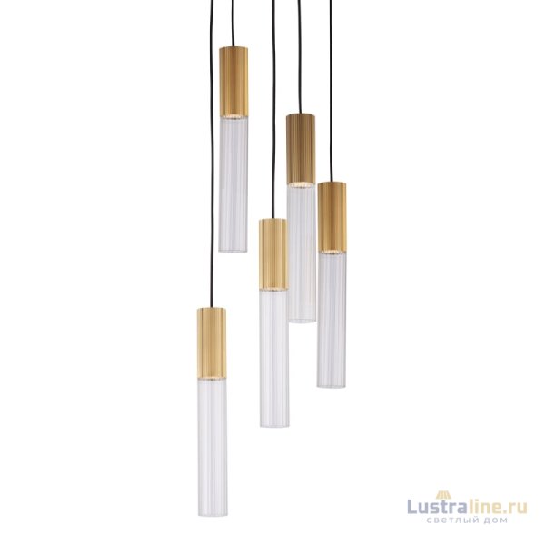 Подвесной светильник Delight Collection Flume MD2045-5A ant.brass Подвесной светильник Delight Collection Flume MD2045-5A ant.brass