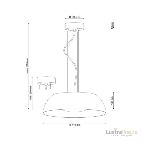 Подвесной светодиодный светильник Lucia Tucci Modena 1920.2 White Led Подвесной светодиодный светильник Lucia Tucci Modena 1920.2 White Led