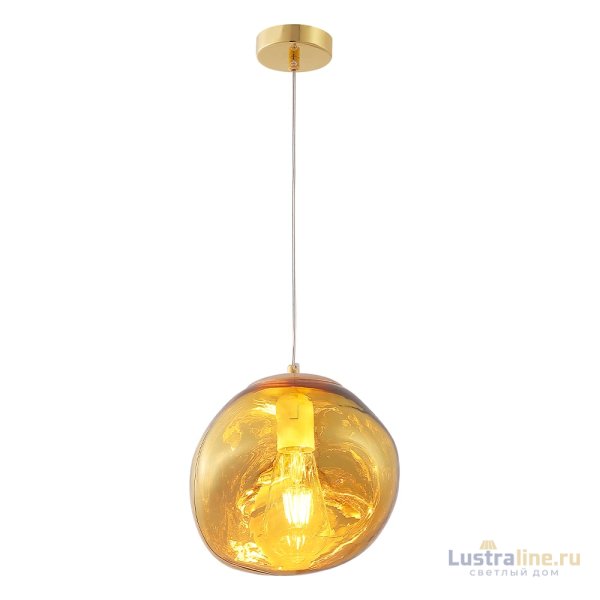Подвесной светильник Crystal Lux MALAGA SP1 D200 GOLD Подвесной светильник Crystal Lux MALAGA SP1 D200 GOLD