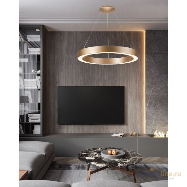 Подвесной светодиодный светильник Milosh tendence 0688CL-60GD Подвесной светодиодный светильник Milosh tendence 0688CL-60GD