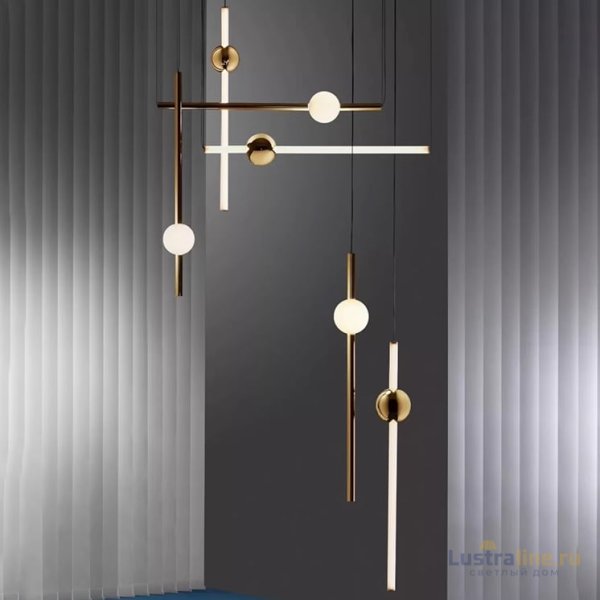 Подвесной светильник ImperiumLoft Lee Broom Orion Globe Light 85411-22 Подвесной светильник ImperiumLoft Lee Broom Orion Globe Light 85411-22