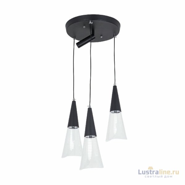 Подвесной светильник LED4U L7106-4 BK Подвесной светильник LED4U L7106-4 BK