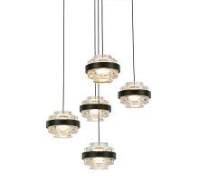 Подвесной светильник Delight Collection MD22030002 MD22030002-5A black/clear