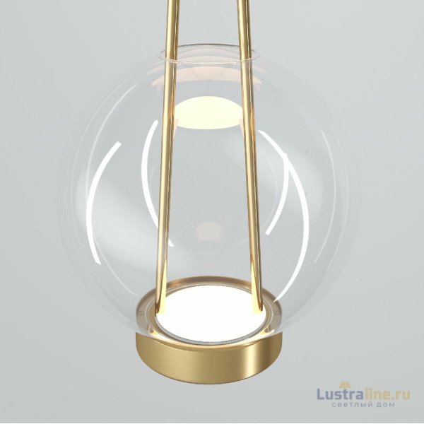 Подвесной светильник Eurosvet Frasco 50267/1 LED латунь a069344