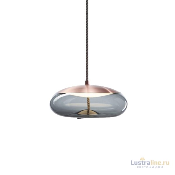 Подвесной светильник Delight Collection Knot 9966P/D copper/blue Подвесной светильник Delight Collection Knot 9966P/D copper/blue