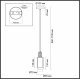 Подвесной светильник Odeon Light Saga Classic 5088/1A