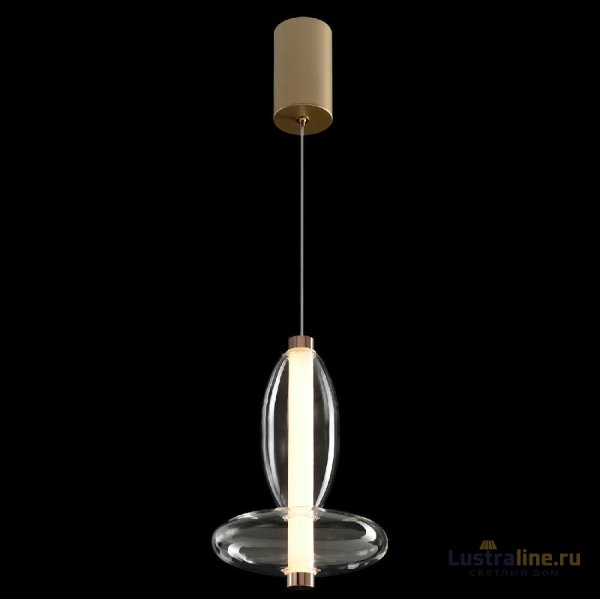 Подвесной светильник Crystal Lux QUASAR SP7W LED TRANSPARENT Подвесной светильник Crystal Lux QUASAR SP7W LED TRANSPARENT