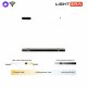 Подвесной светильник Lightera Omolon LE108L-100B WIFI