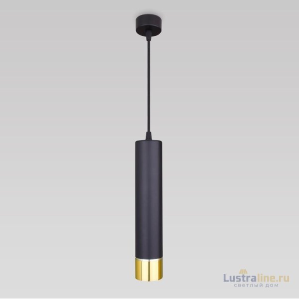 Подвесной светильник Eurosvet DLN107 GU10 черный/золото