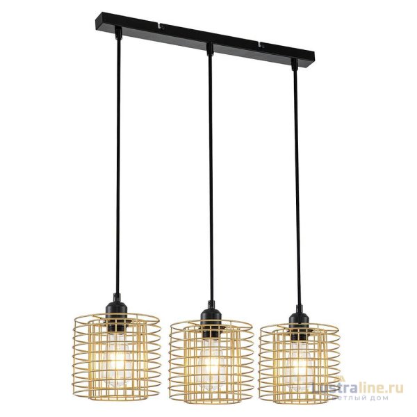 Подвесной светильник Escada Grid 10190/3S Gold