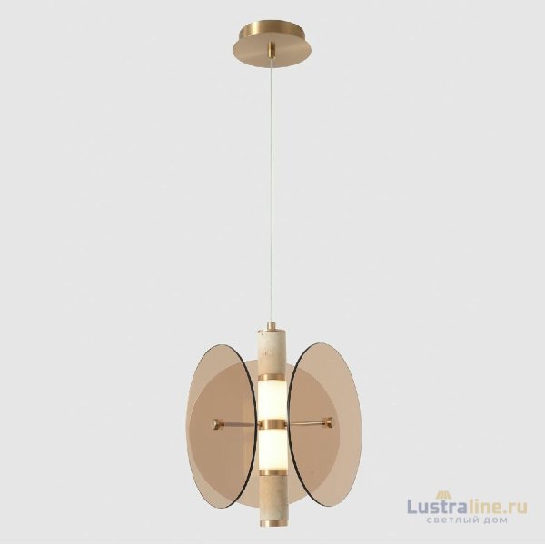 Подвесной светильник Crystal Lux AMARILLO SP12W LED BRASS Подвесной светильник Crystal Lux AMARILLO SP12W LED BRASS