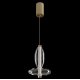 Подвесной светильник Crystal Lux QUASAR SP7W LED TRANSPARENT