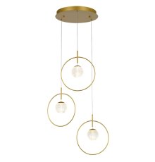 Подвесной светильник Delight Collection MD21001043 MD21001043-3A gold