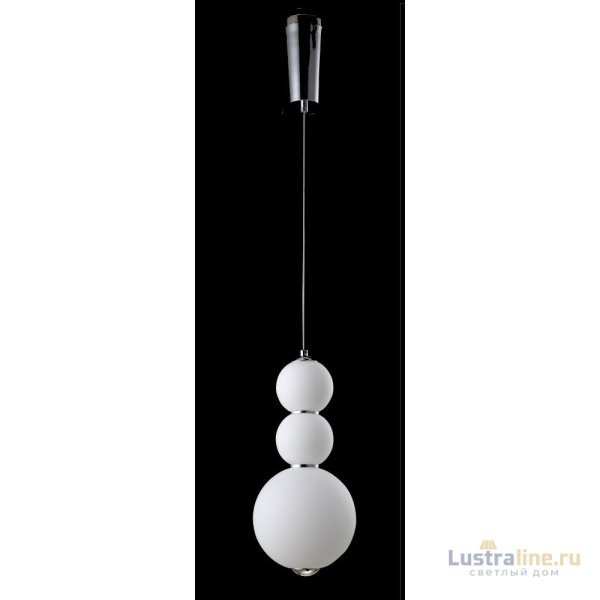 Подвесной светодиодный светильник Crystal Lux Desi SP3 Chrome/White Подвесной светодиодный светильник Crystal Lux Desi SP3 Chrome/White