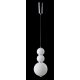 Подвесной светодиодный светильник Crystal Lux Desi SP3 Chrome/White