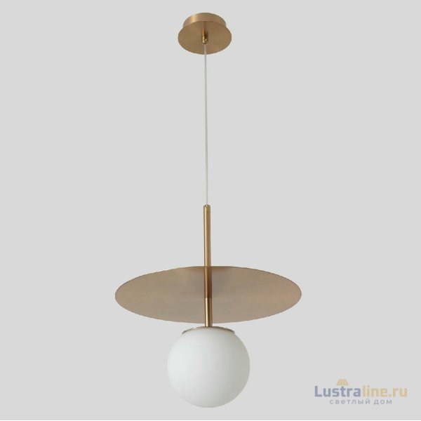 Подвесной светильник Crystal Lux UVA SP1.1 BRASS Подвесной светильник Crystal Lux UVA SP1.1 BRASS