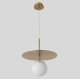 Подвесной светильник Crystal Lux UVA SP1.1 BRASS