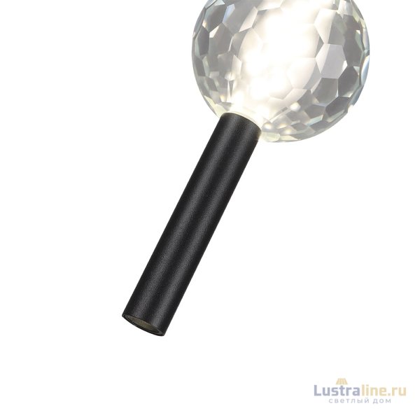 Подвесной светильник Crystal Lux ELVIRA SP8W LED 4000K BLACK Подвесной светильник Crystal Lux ELVIRA SP8W LED 4000K BLACK