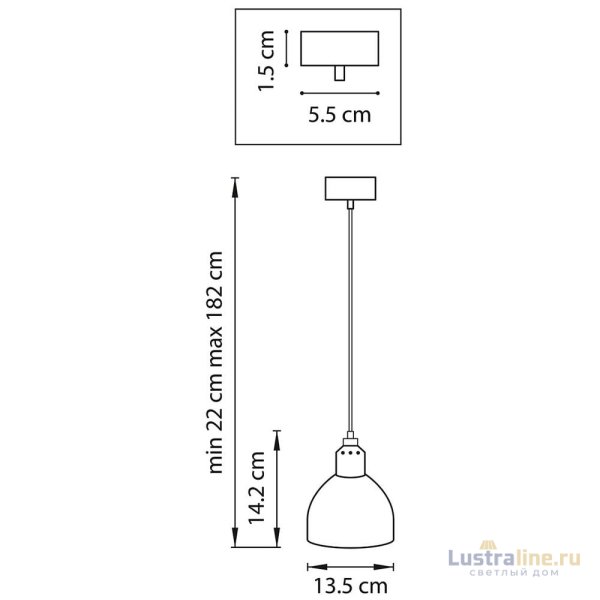 Подвесной светильник Lightstar Loft 865017