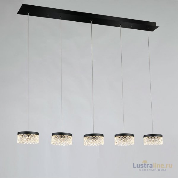 Подвесной светильник Delight Collection MD21020075 MD21020075-5B matt black Подвесной светильник Delight Collection MD21020075 MD21020075-5B matt black