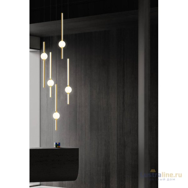 Подвесной светильник Delight Collection MD21001050 MD21001050-1A black/gold Подвесной светильник Delight Collection MD21001050 MD21001050-1A black/gold