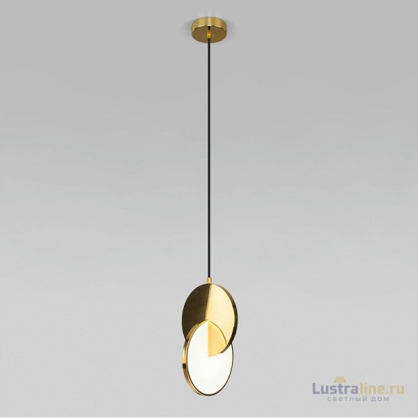 Подвесной светильник Eurosvet Lang 50225/1 LED золото a057336