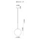 Подвесной светильник MyFar Stiven MR1033-1P