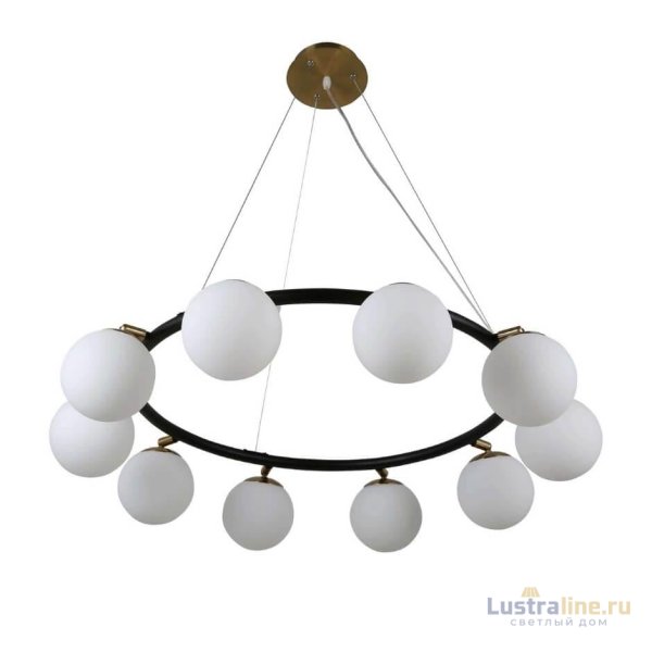 Подвесной светильник Lumina Deco Modica LDP 6032-10 BK+MD