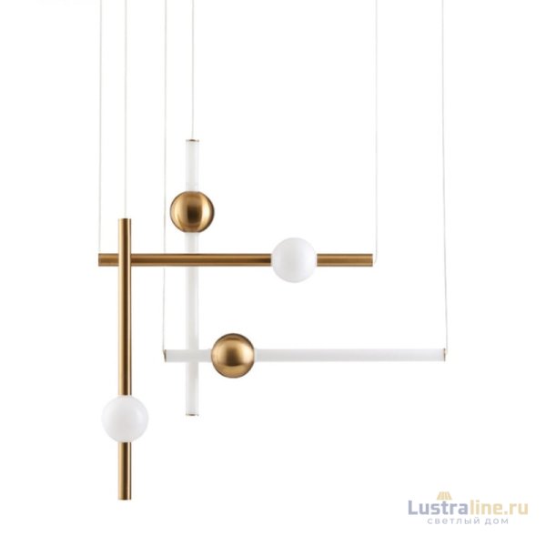 Подвесной светильник Delight Collection Orion 10053P/4 gold Подвесной светильник Delight Collection Orion 10053P/4 gold