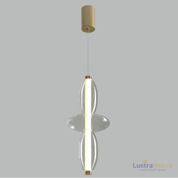 Подвесной светильник Crystal Lux QUASAR SP14W LED TRANSPARENT Подвесной светильник Crystal Lux QUASAR SP14W LED TRANSPARENT
