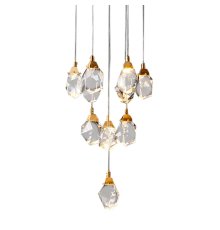 Подвесной светильник Delight Collection Crystal rock MD-020B-11 gold