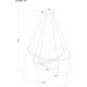 Подвесной светильник Arte Lamp Meridiana A2198SP-3GO