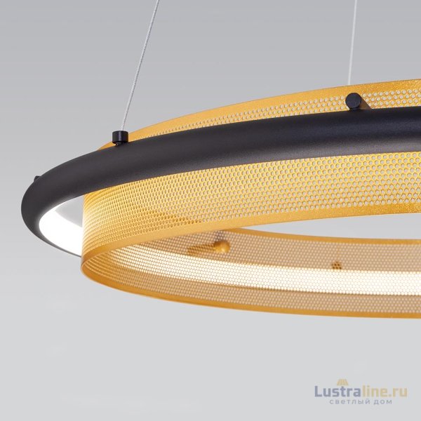 Подвесной светильник Eurosvet Imperio 90241/1 черный/ золото Smart