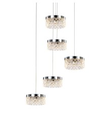 Подвесной светильник Delight Collection MD21020075 MD21020075-5A chrome