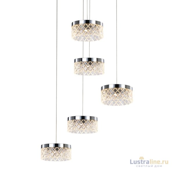 Подвесной светильник Delight Collection MD21020075 MD21020075-5A chrome Подвесной светильник Delight Collection MD21020075 MD21020075-5A chrome