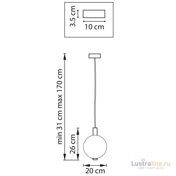 Подвесной светильник Lightstar Colore 805401