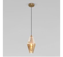 Подвесной светильник Eurosvet Prism 50236/1 янтарный a058957