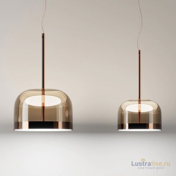 Подвесной светильник DeLight Collection Equatore 9705P/L amber/copper Подвесной светильник DeLight Collection Equatore 9705P/L amber/copper