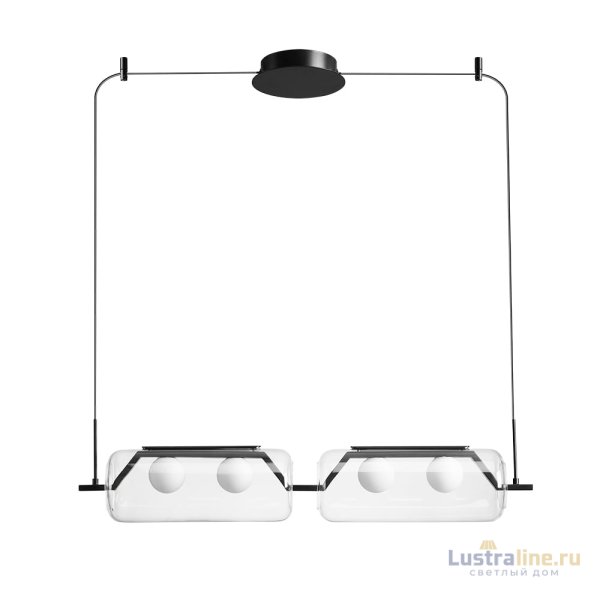 Подвесной светильник Arte Lamp Geneva A2341SP-4BK
