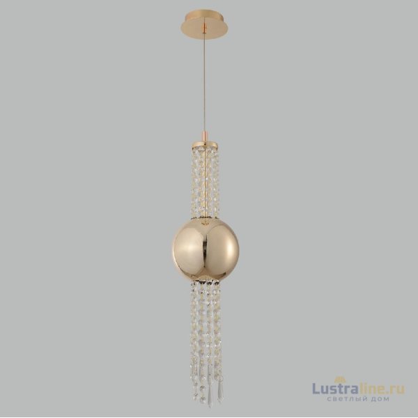 Подвесной светильник Crystal Lux NAVAJO SP3W LED GOLD Подвесной светильник Crystal Lux NAVAJO SP3W LED GOLD